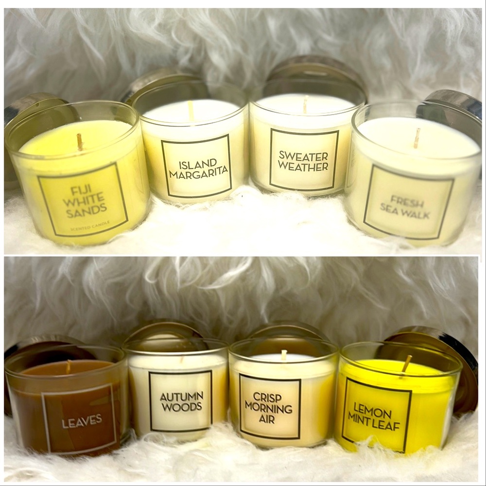 Variety Bundle 4ounce Candles from Bath and Body Works